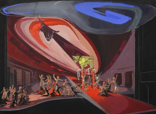 Paul Haferung: Moses und Aron, Zürich 1957